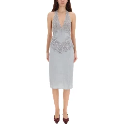 SILK SATIN DRESS