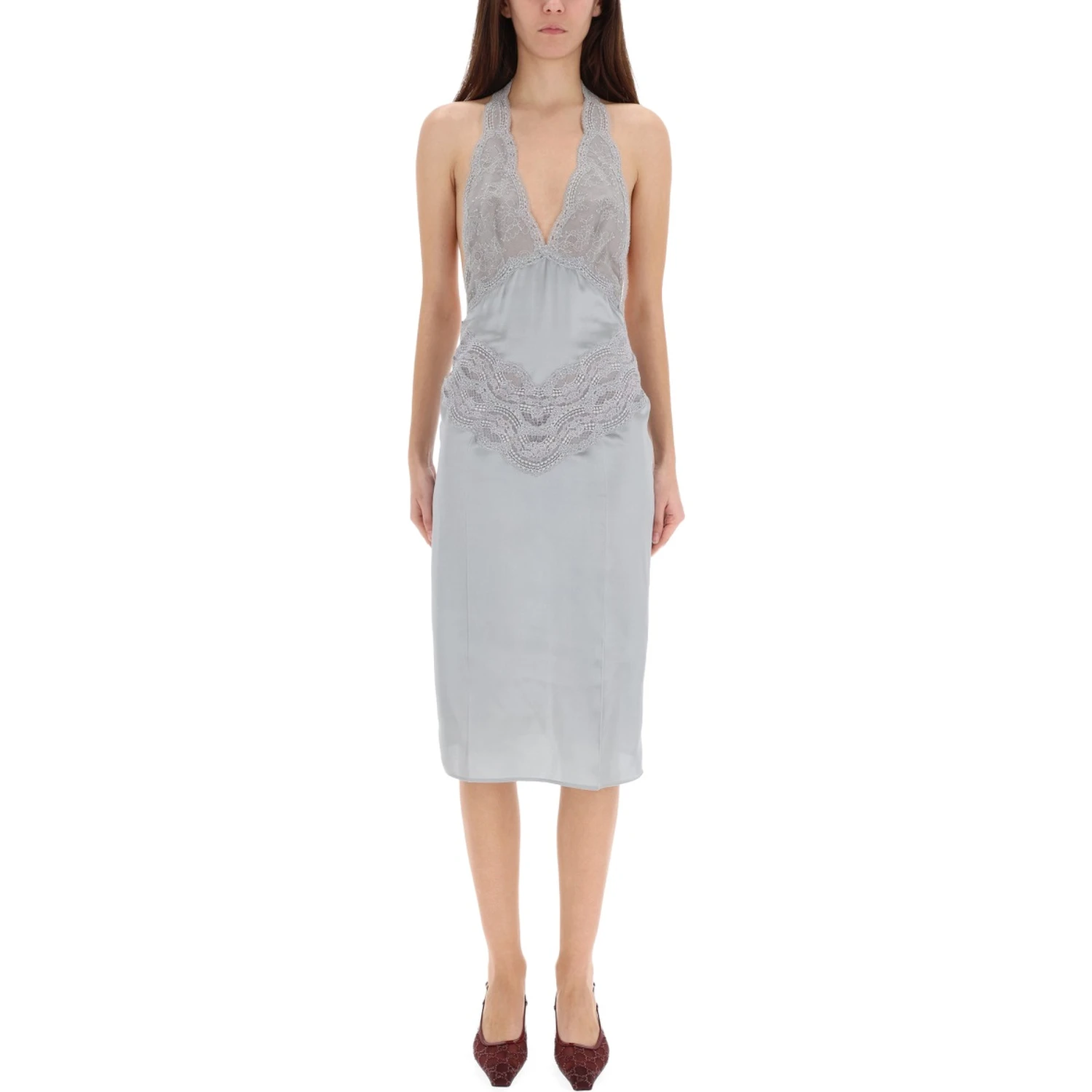 SILK SATIN DRESS