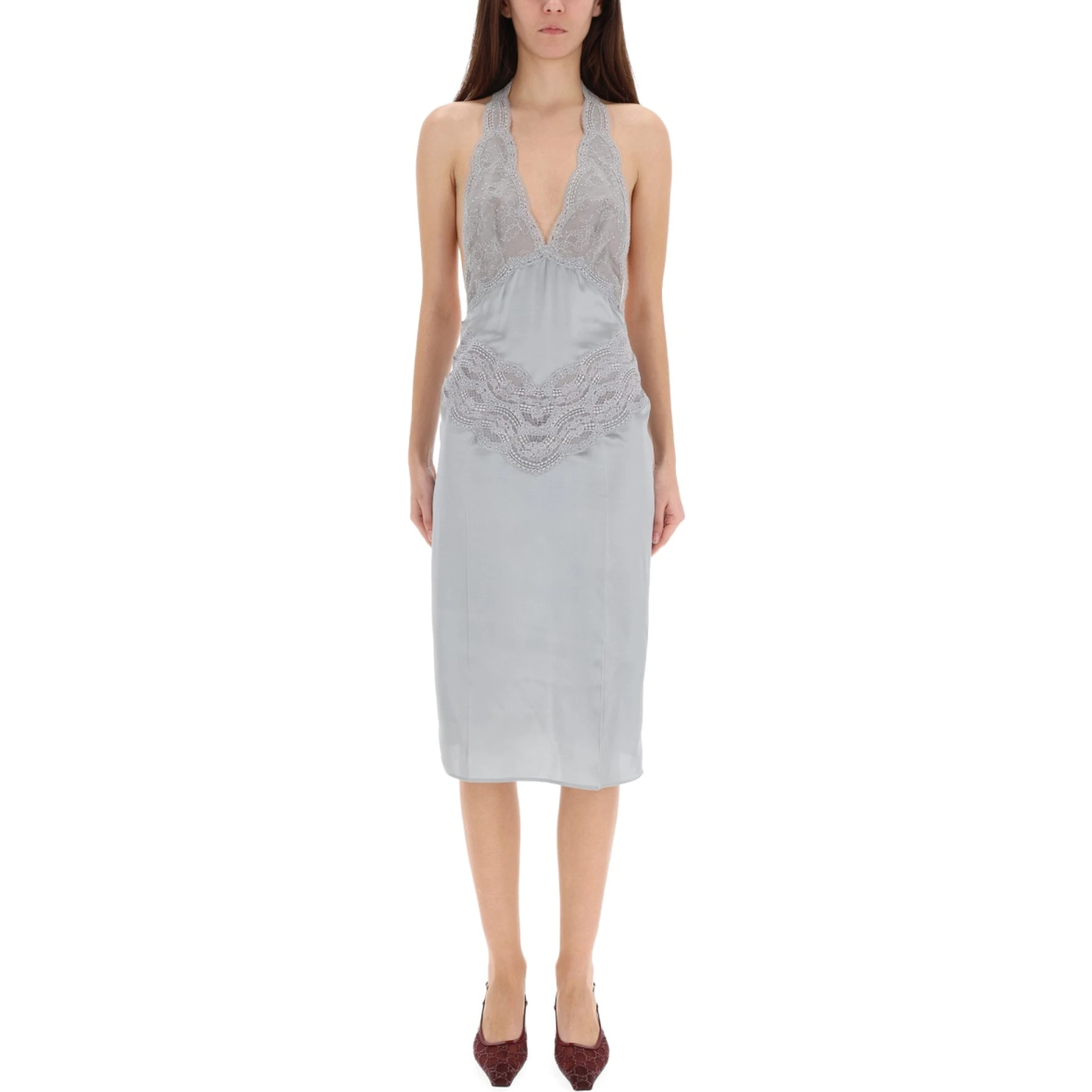 SILK SATIN DRESS