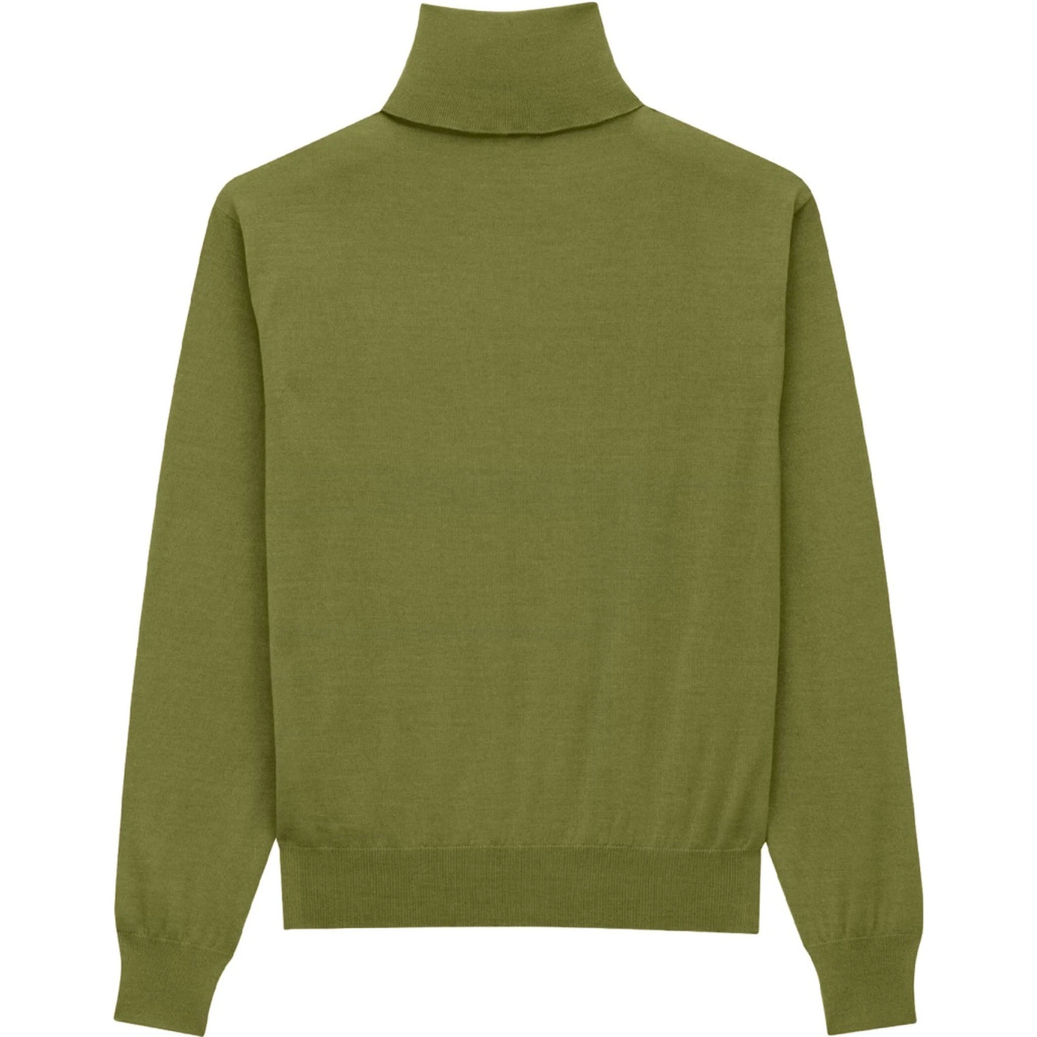 CASHMERE, WOOL AND SILK TURTLENECK