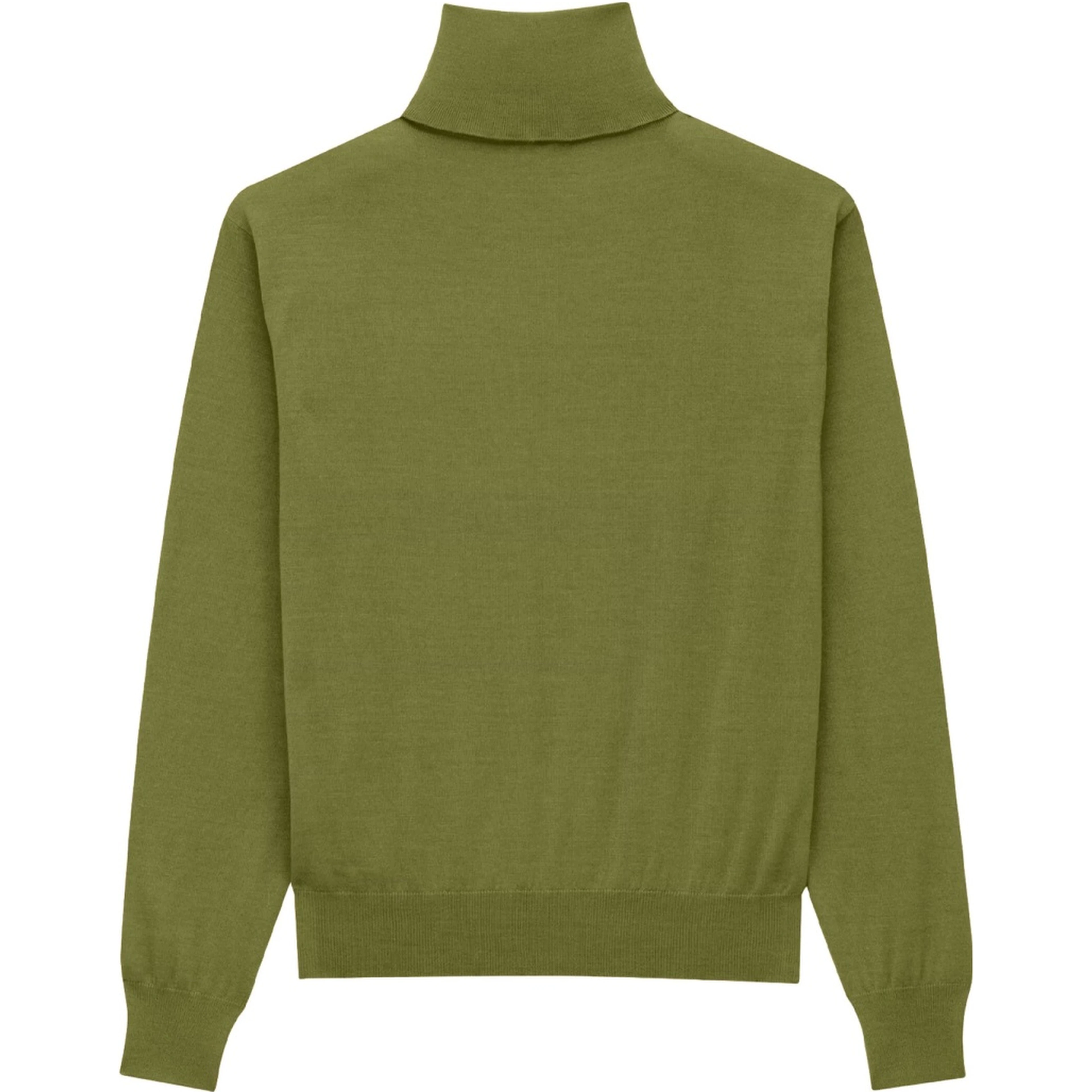 CASHMERE, WOOL AND SILK TURTLENECK