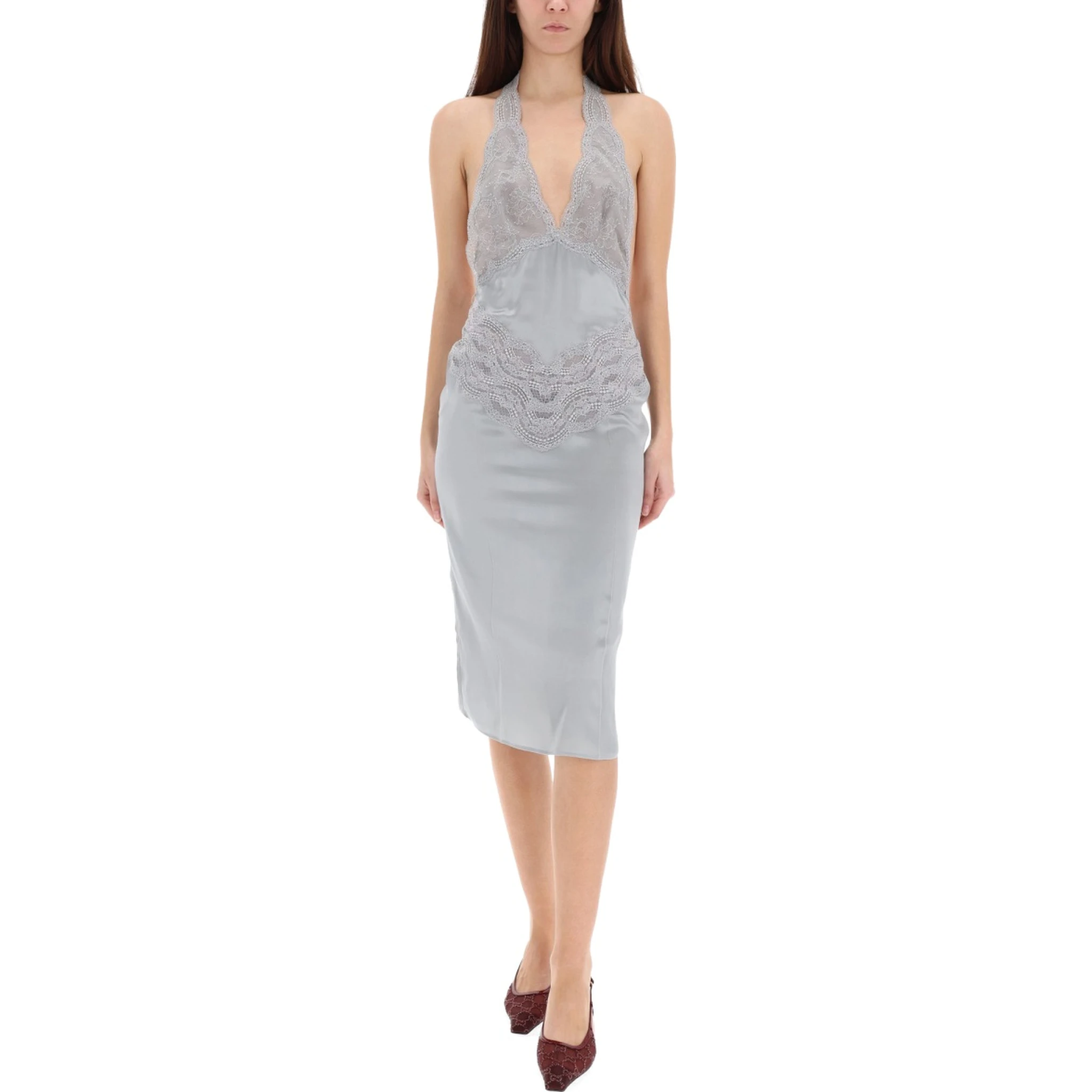 SILK SATIN DRESS