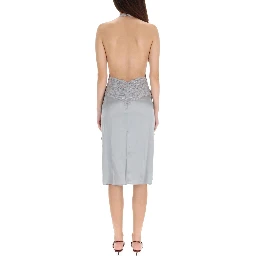 SILK SATIN DRESS