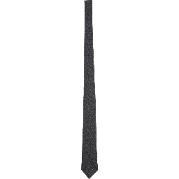 SILK TIE WITH CLAMPS