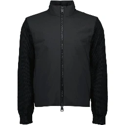 ZIPPERED CARDIGAN