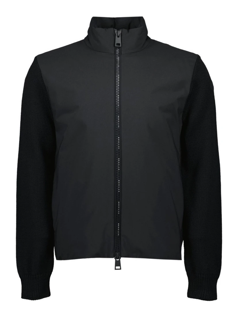 ZIPPERED CARDIGAN