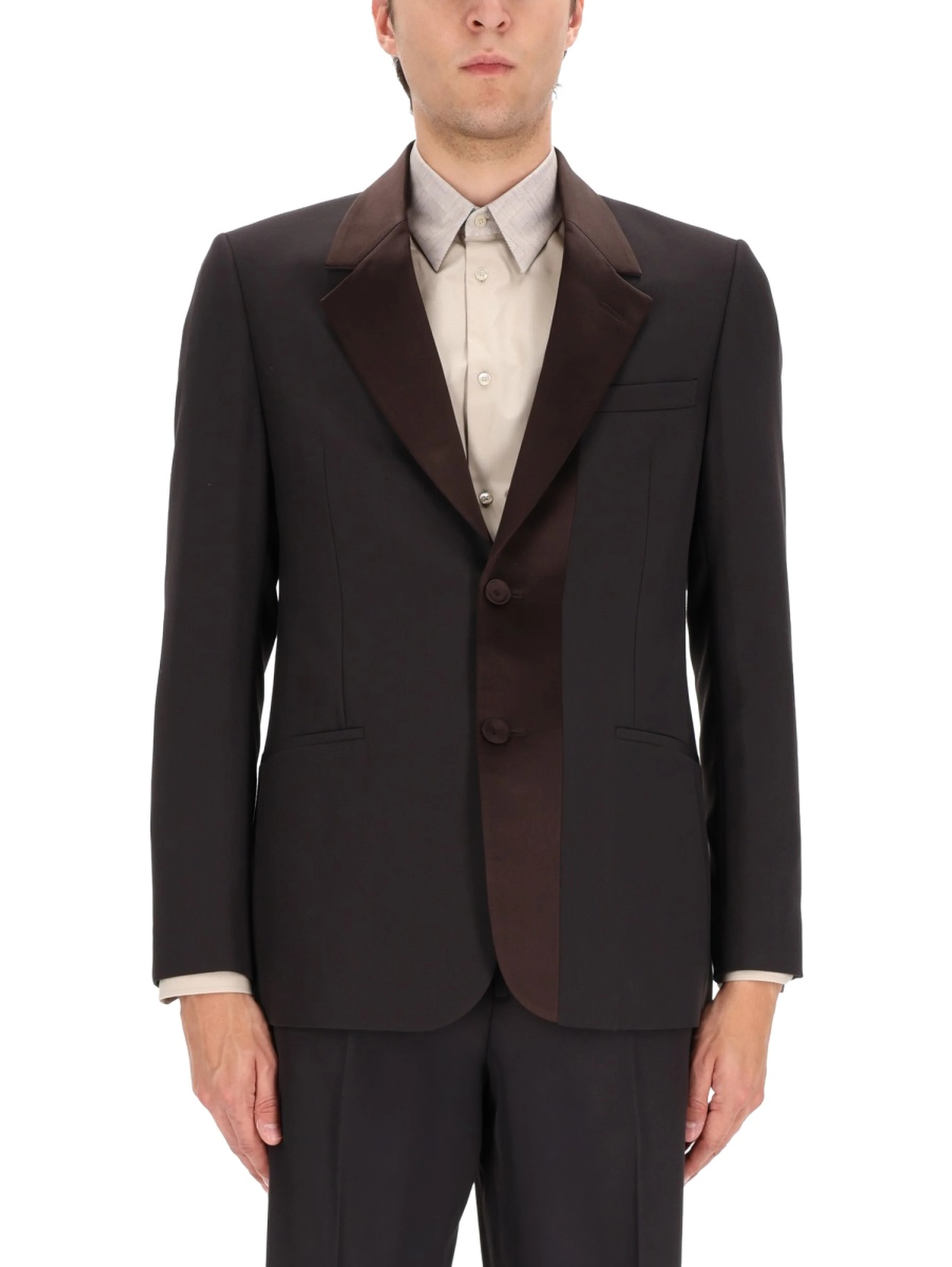 SINGLE-BREASTED TAILORED JACKET