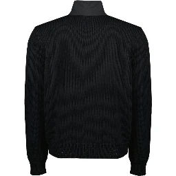 ZIPPERED CARDIGAN