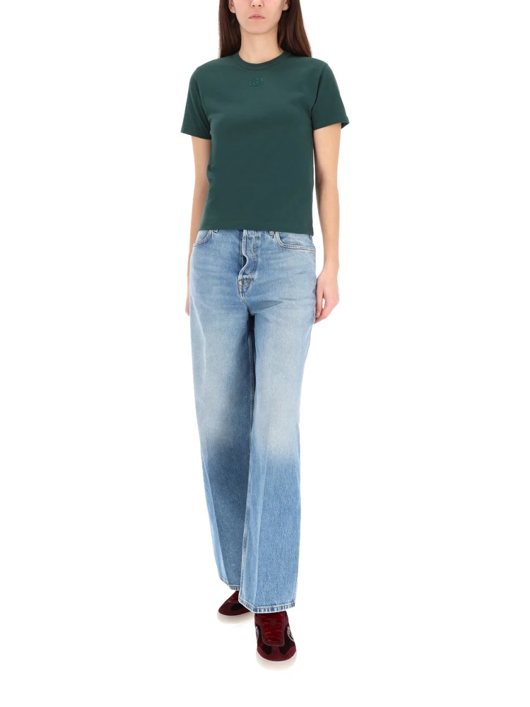 T-SHIRT WITH LOGO EMBROIDERY alternative