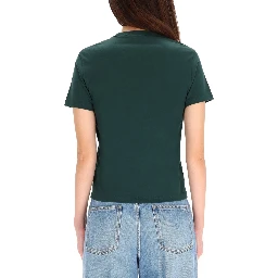 T-SHIRT WITH LOGO EMBROIDERY