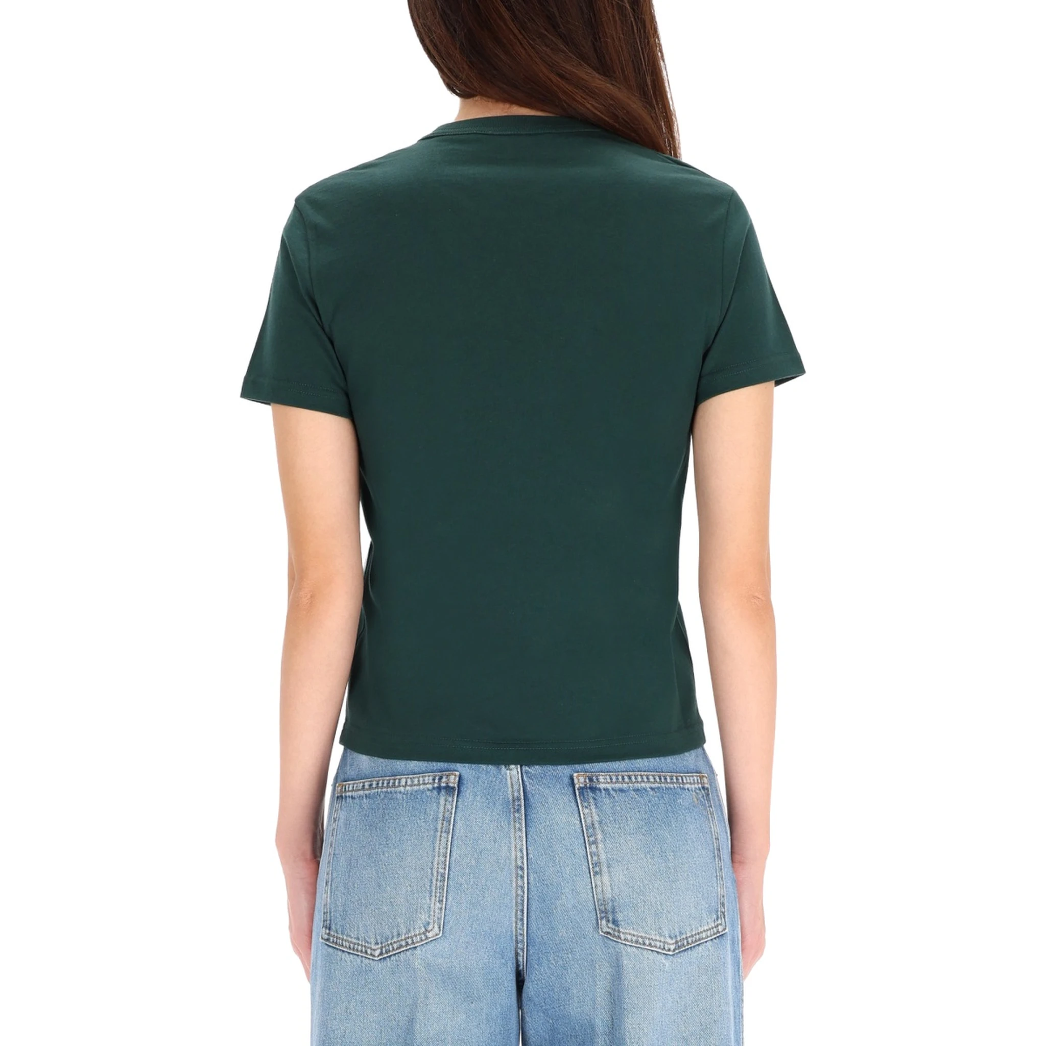 T-SHIRT WITH LOGO EMBROIDERY