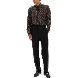 PRINTED SILK SHIRT