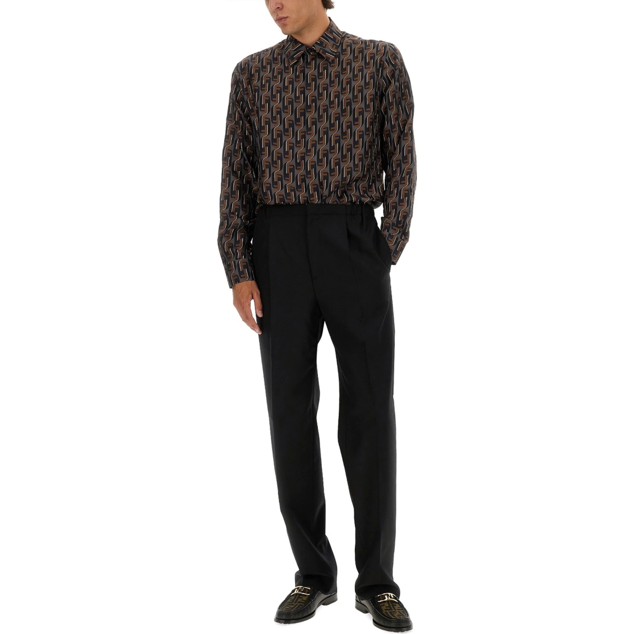 PRINTED SILK SHIRT
