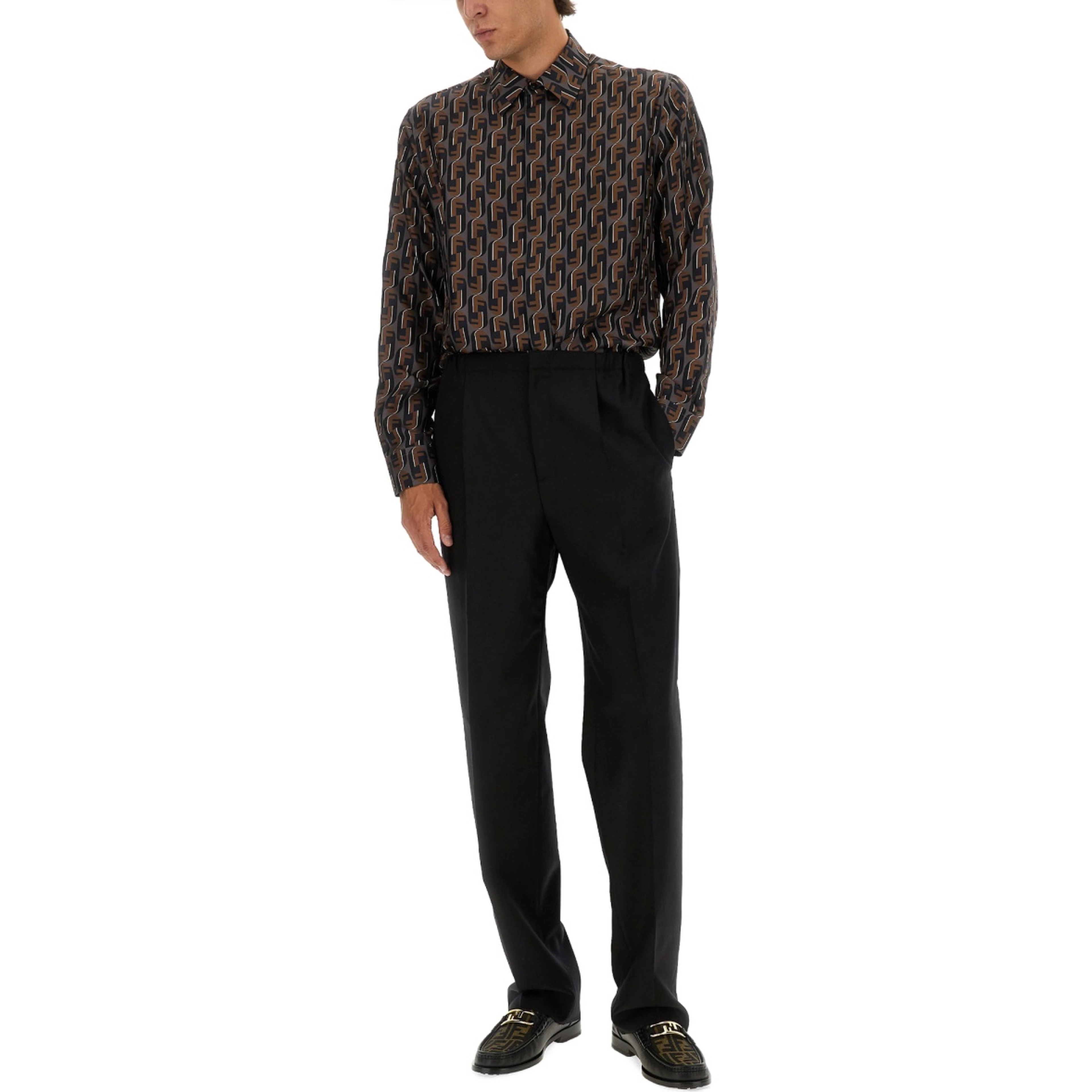 PRINTED SILK SHIRT
