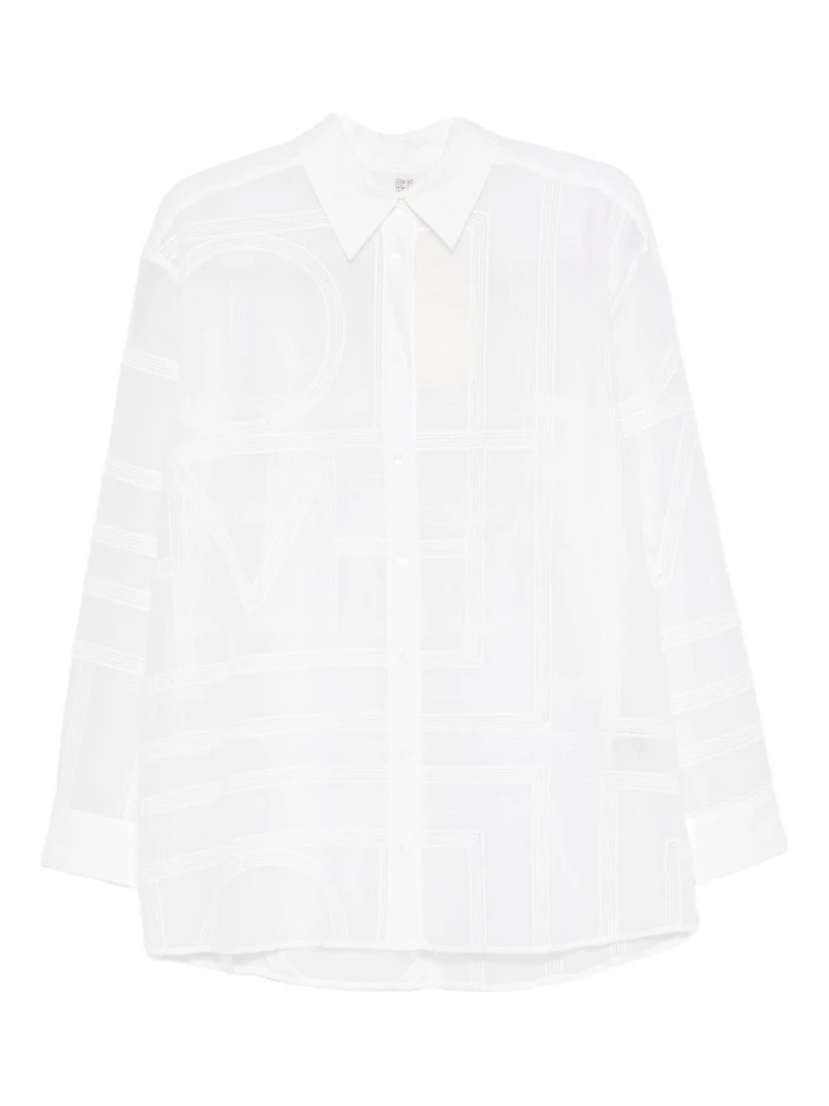 COTTON AND SILK SHIRT