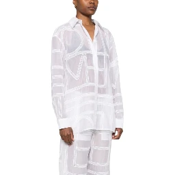 COTTON AND SILK SHIRT