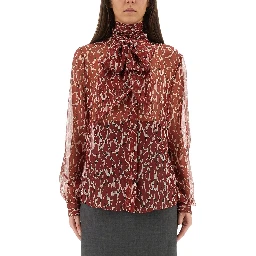 PRINTED SILK SHIRT