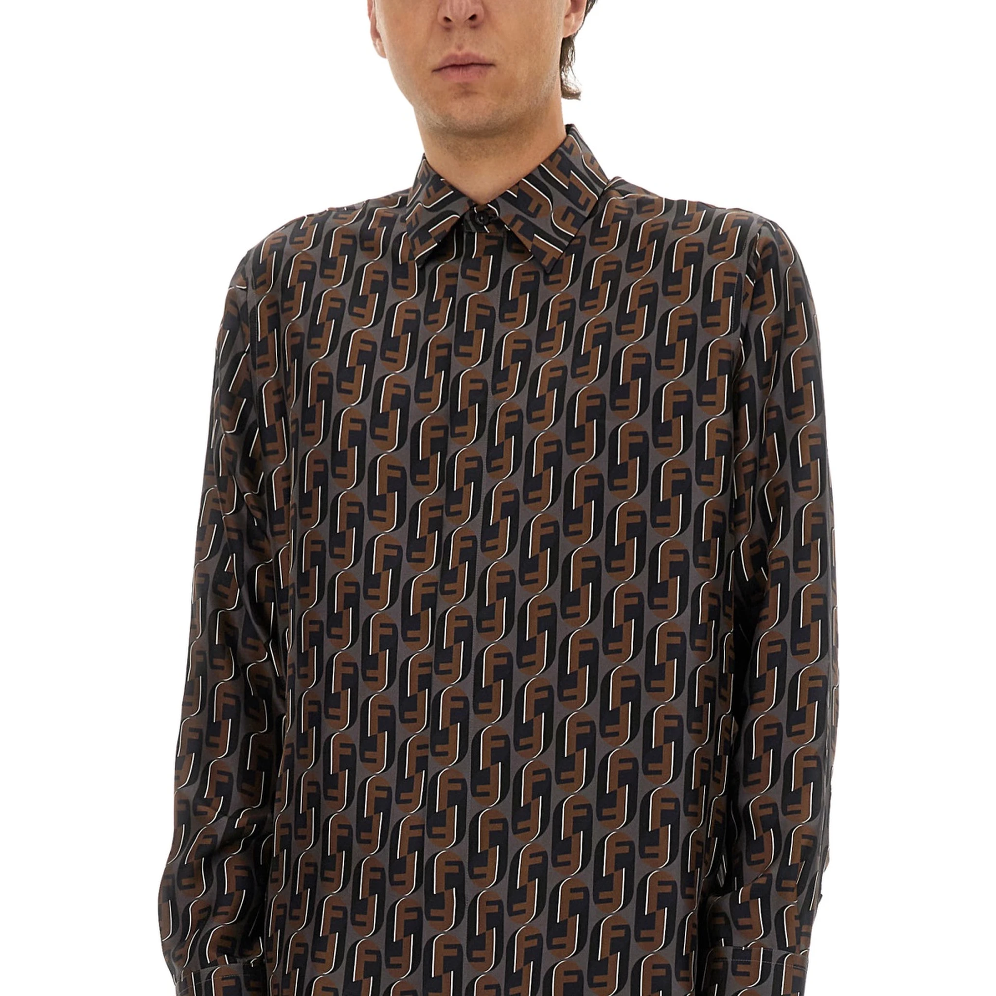 PRINTED SILK SHIRT