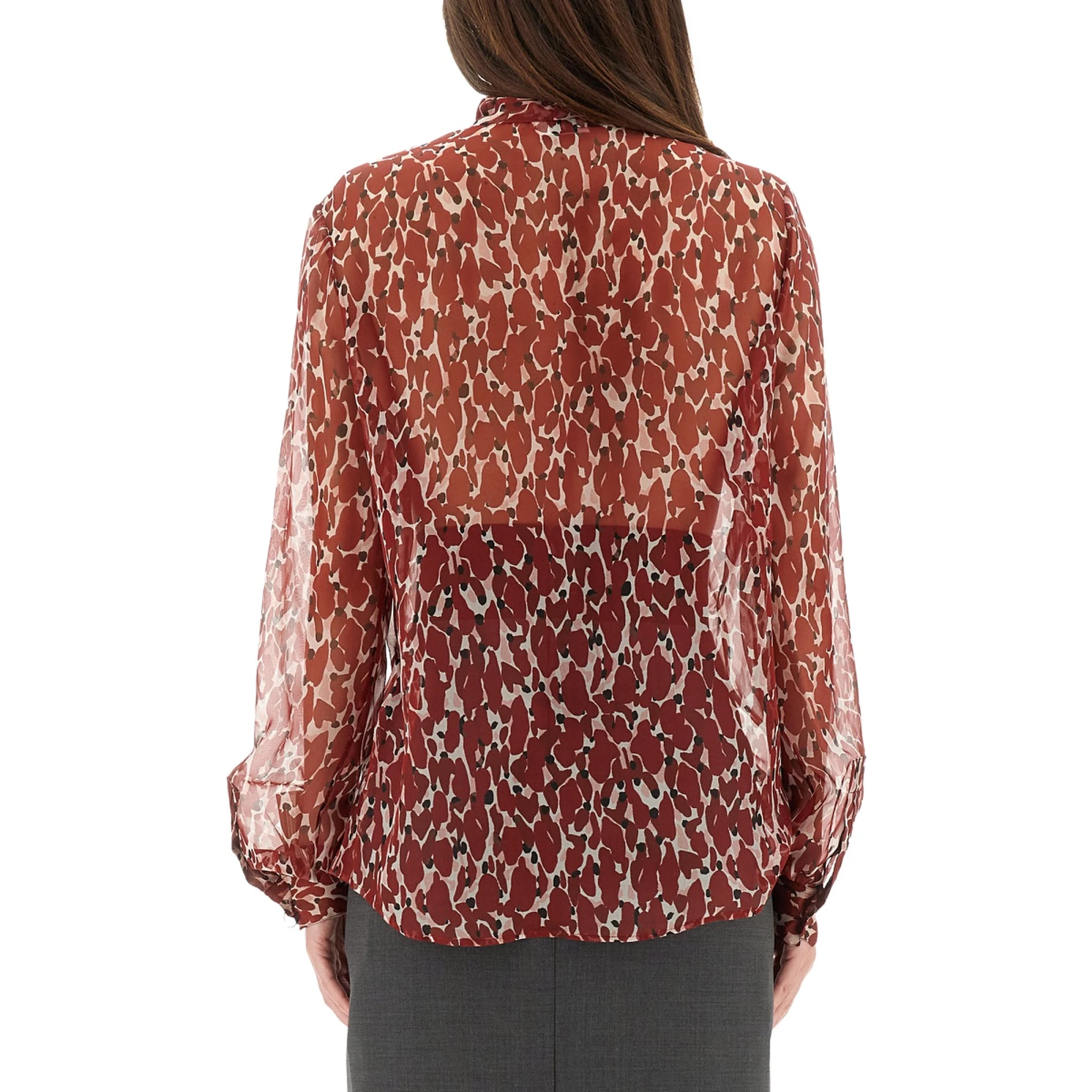 PRINTED SILK SHIRT