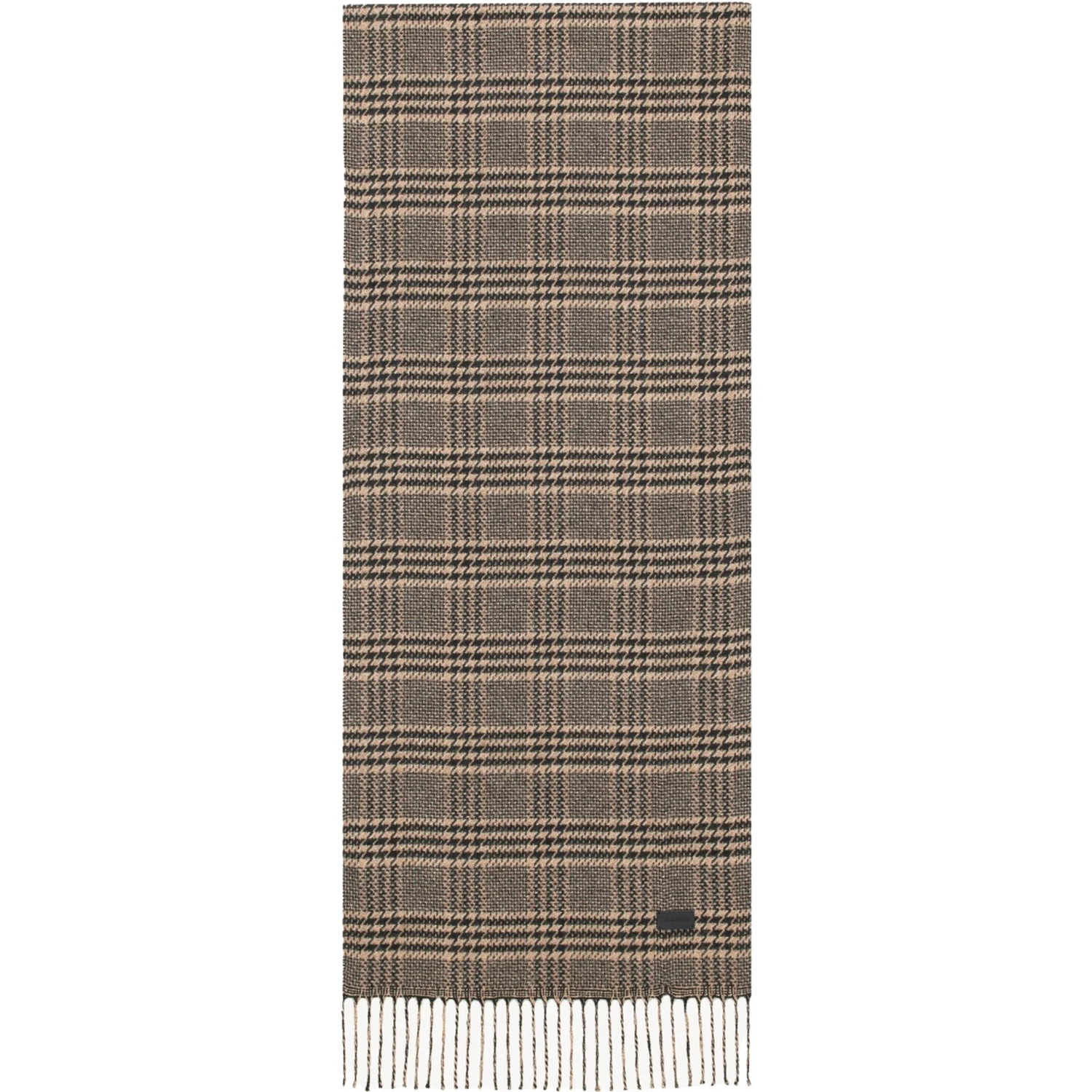 PRINCE OF WALES PATTERN SILK SCARF