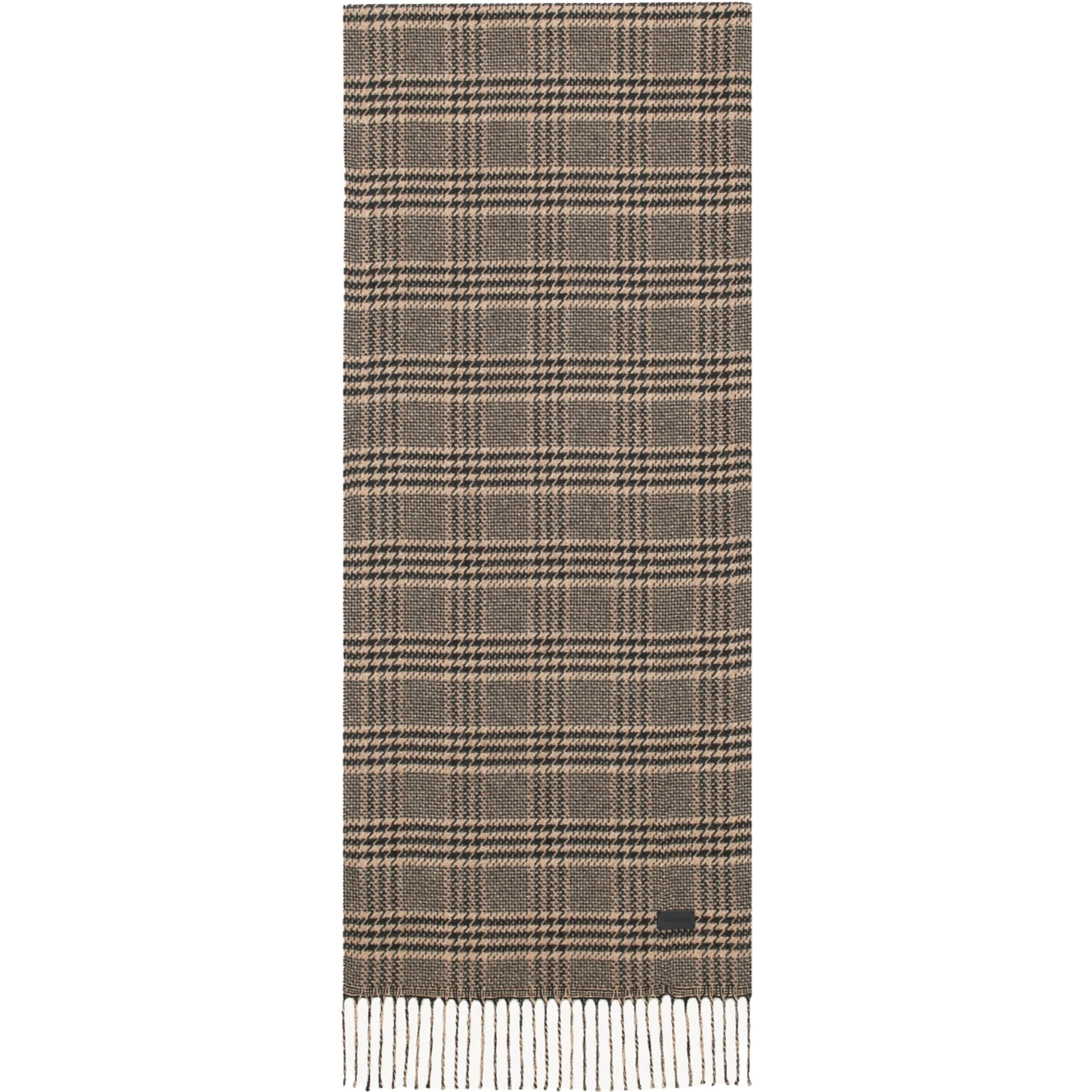 PRINCE OF WALES PATTERN SILK SCARF