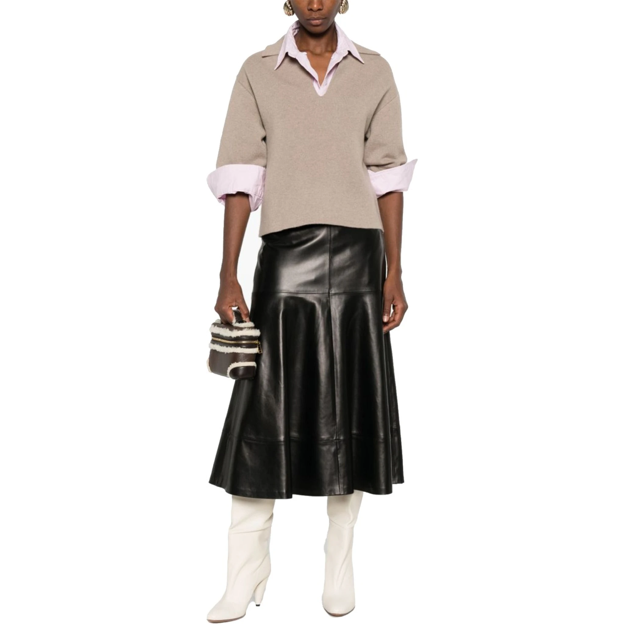 CASHMERE POLO SHIRT