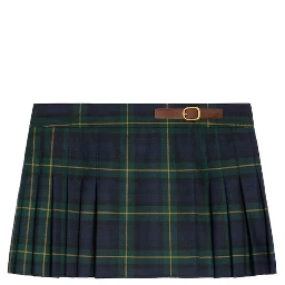 WOOL MINI SKIRT