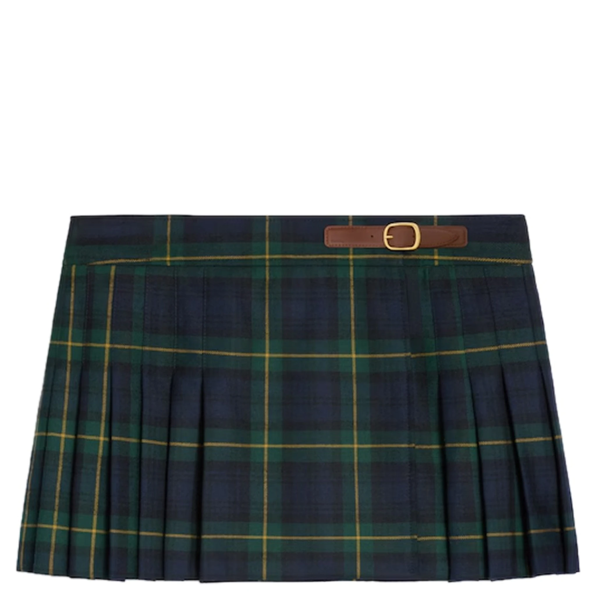 WOOL MINI SKIRT
