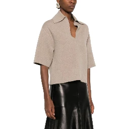 CASHMERE POLO SHIRT