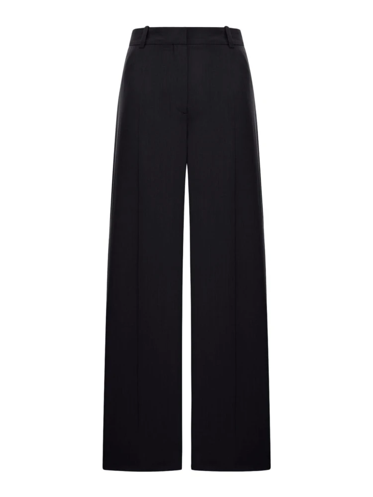WOOL BLEND TAILORED PANTS