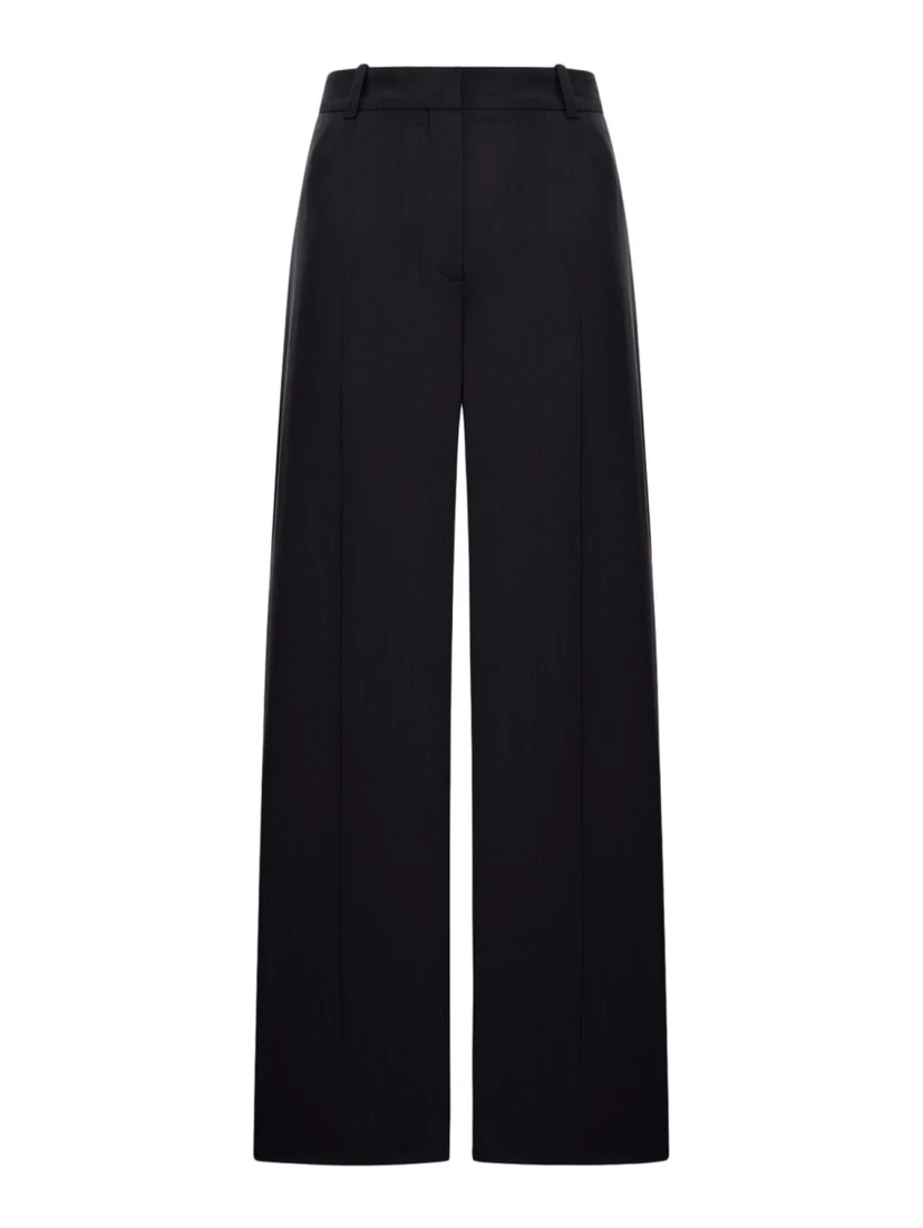 WOOL BLEND TAILORED PANTS