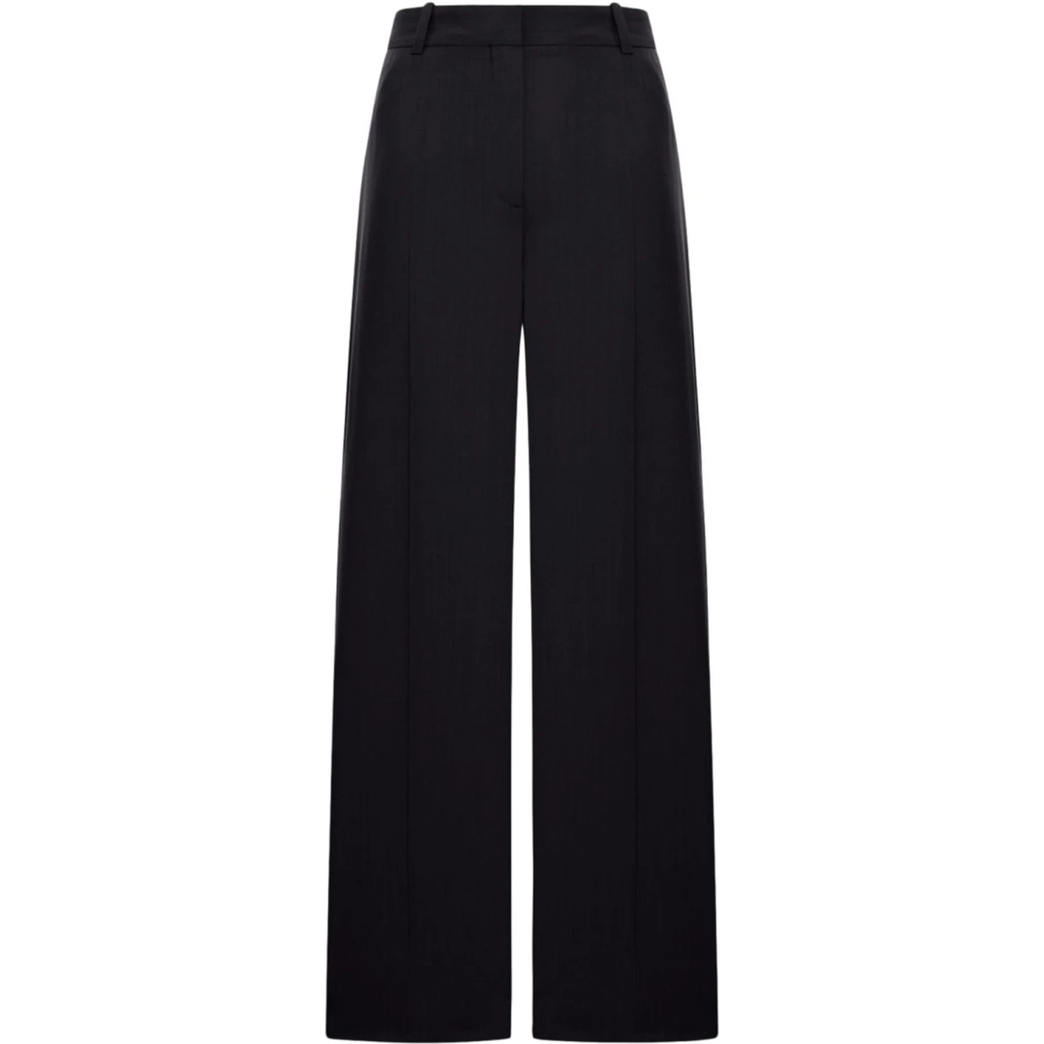 WOOL BLEND TAILORED PANTS