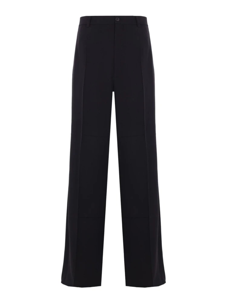 WOOL BLEND TAILORED PANTS