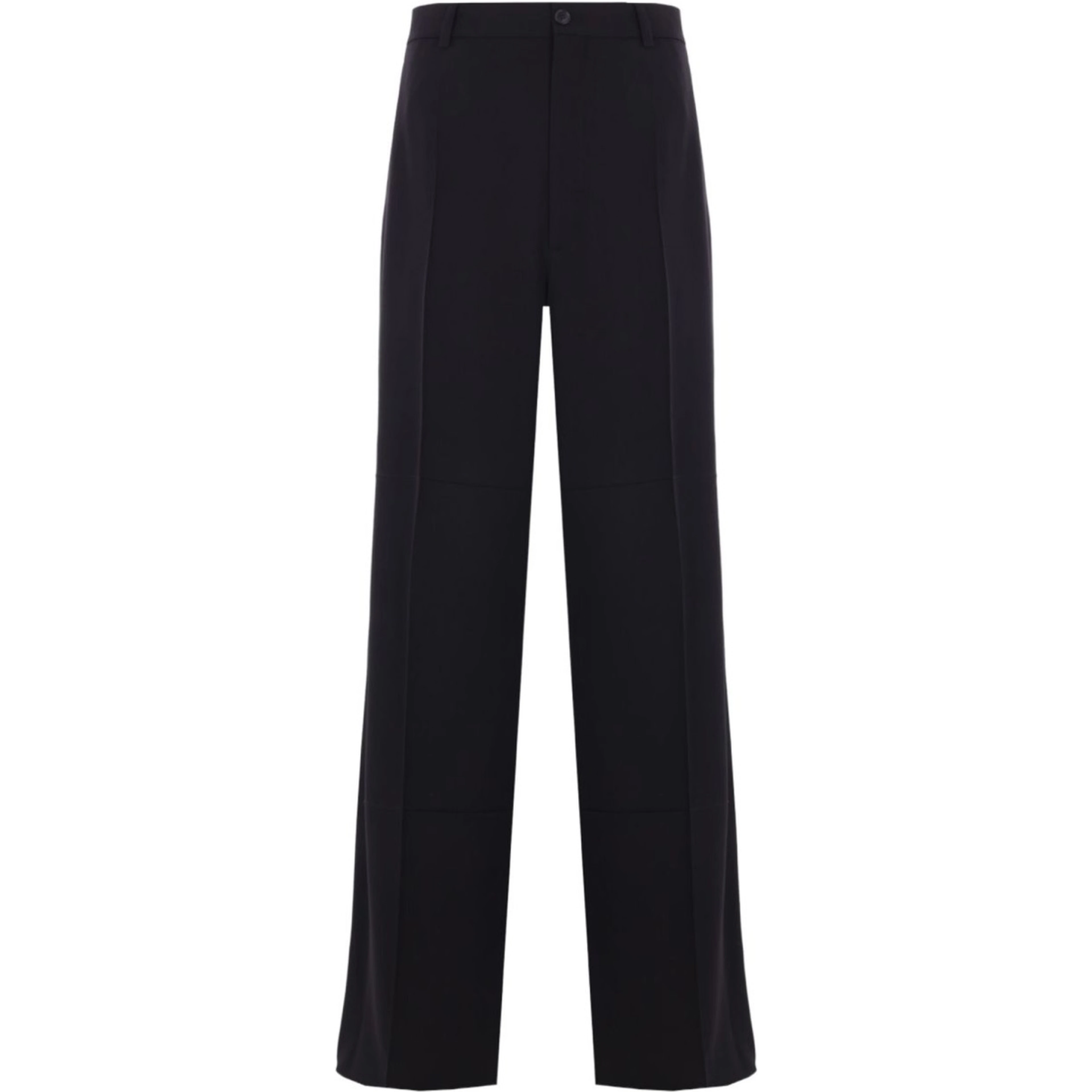 WOOL BLEND TAILORED PANTS