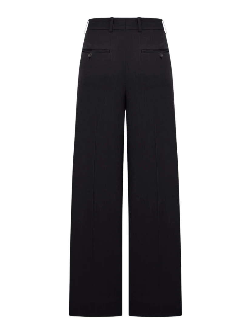 WOOL BLEND TAILORED PANTS