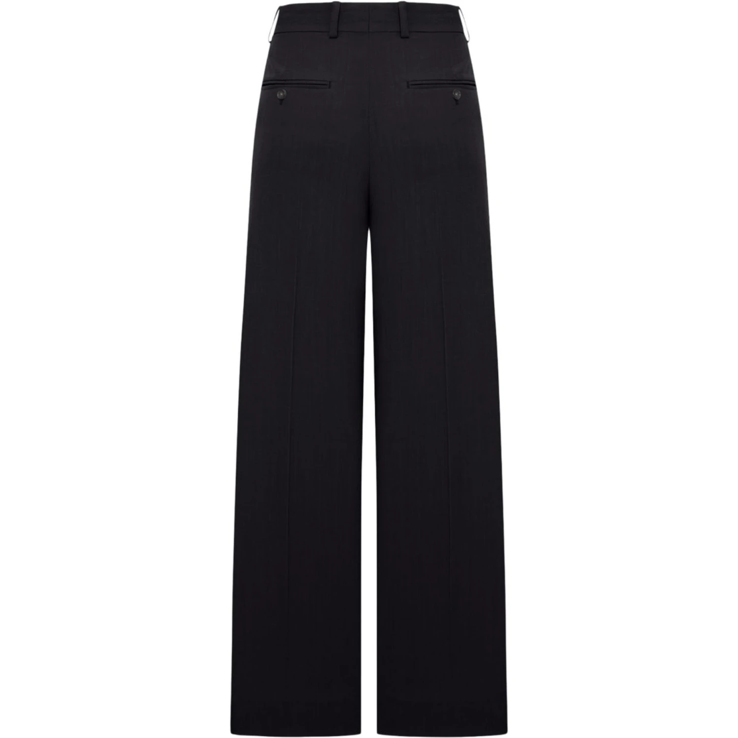 WOOL BLEND TAILORED PANTS