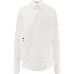 SHIRT WITH ASYMMETRICAL CLOSURE