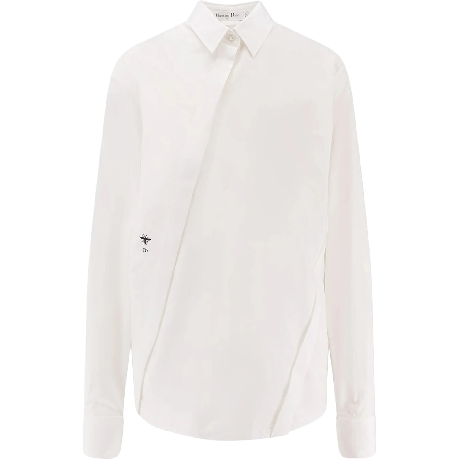 SHIRT WITH ASYMMETRICAL CLOSURE