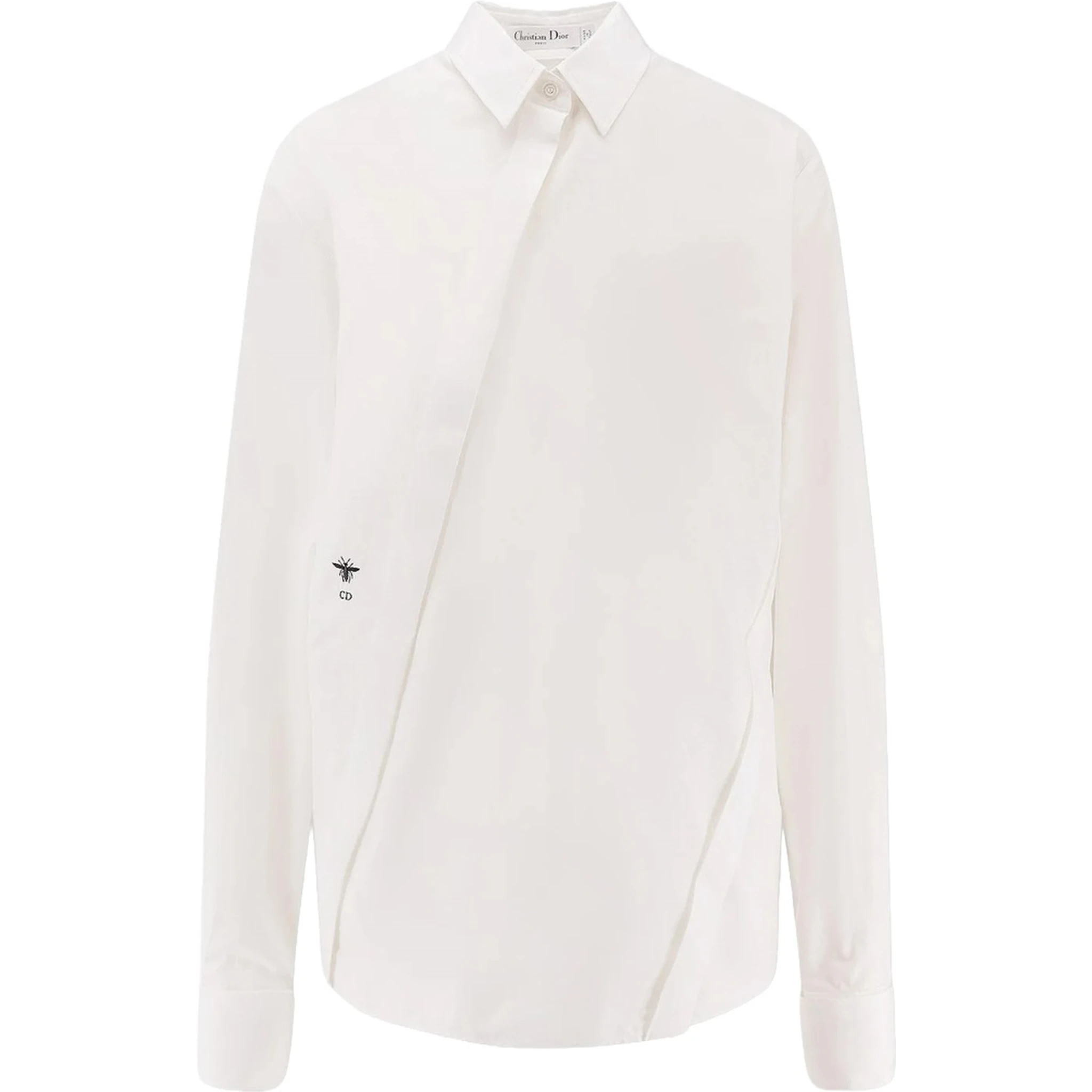 SHIRT WITH ASYMMETRICAL CLOSURE
