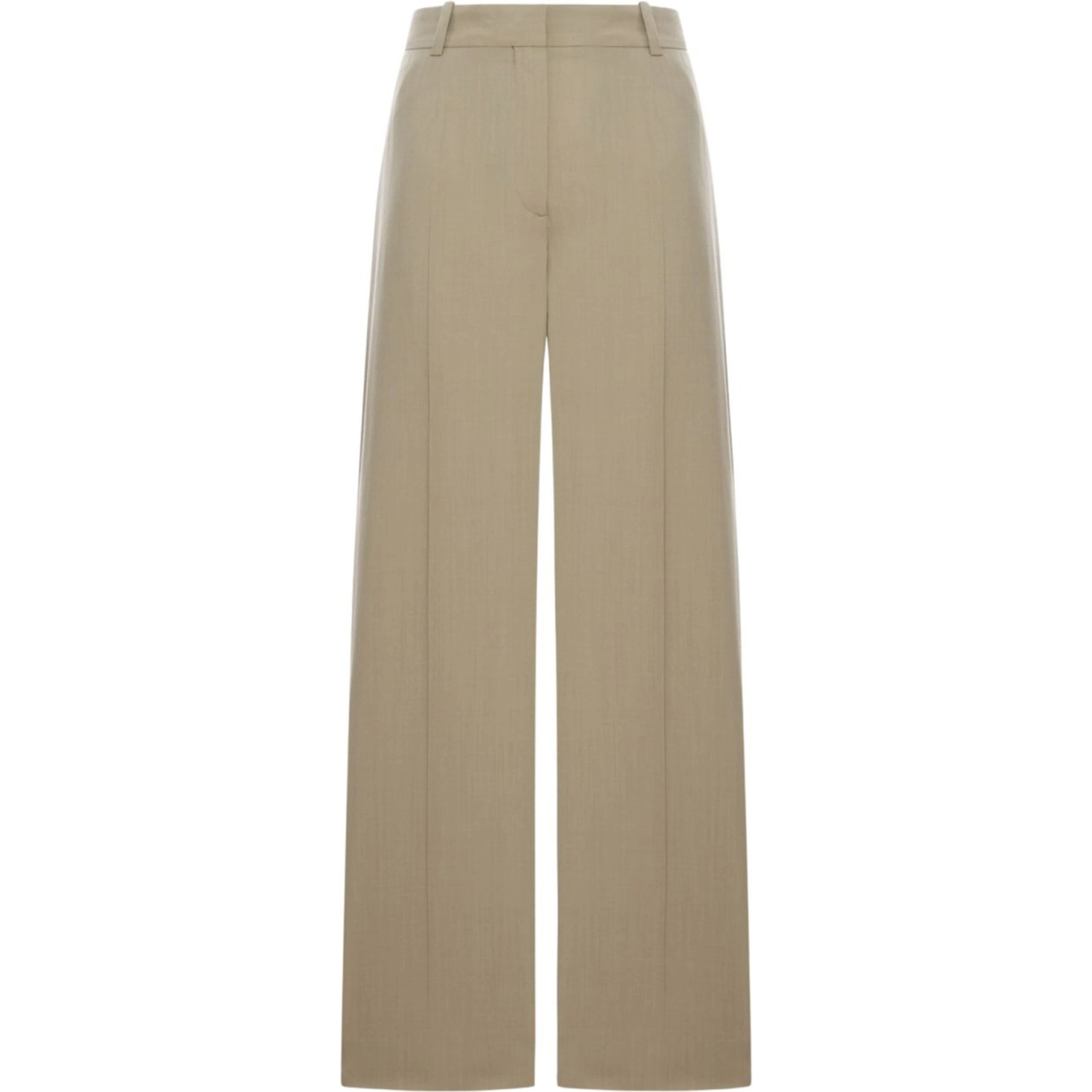 WOOL BLEND TAILORED PANTS