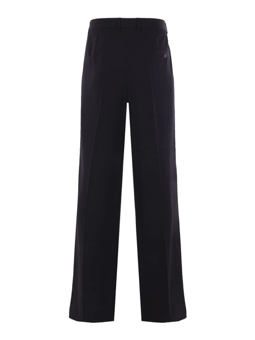 WOOL BLEND TAILORED PANTS