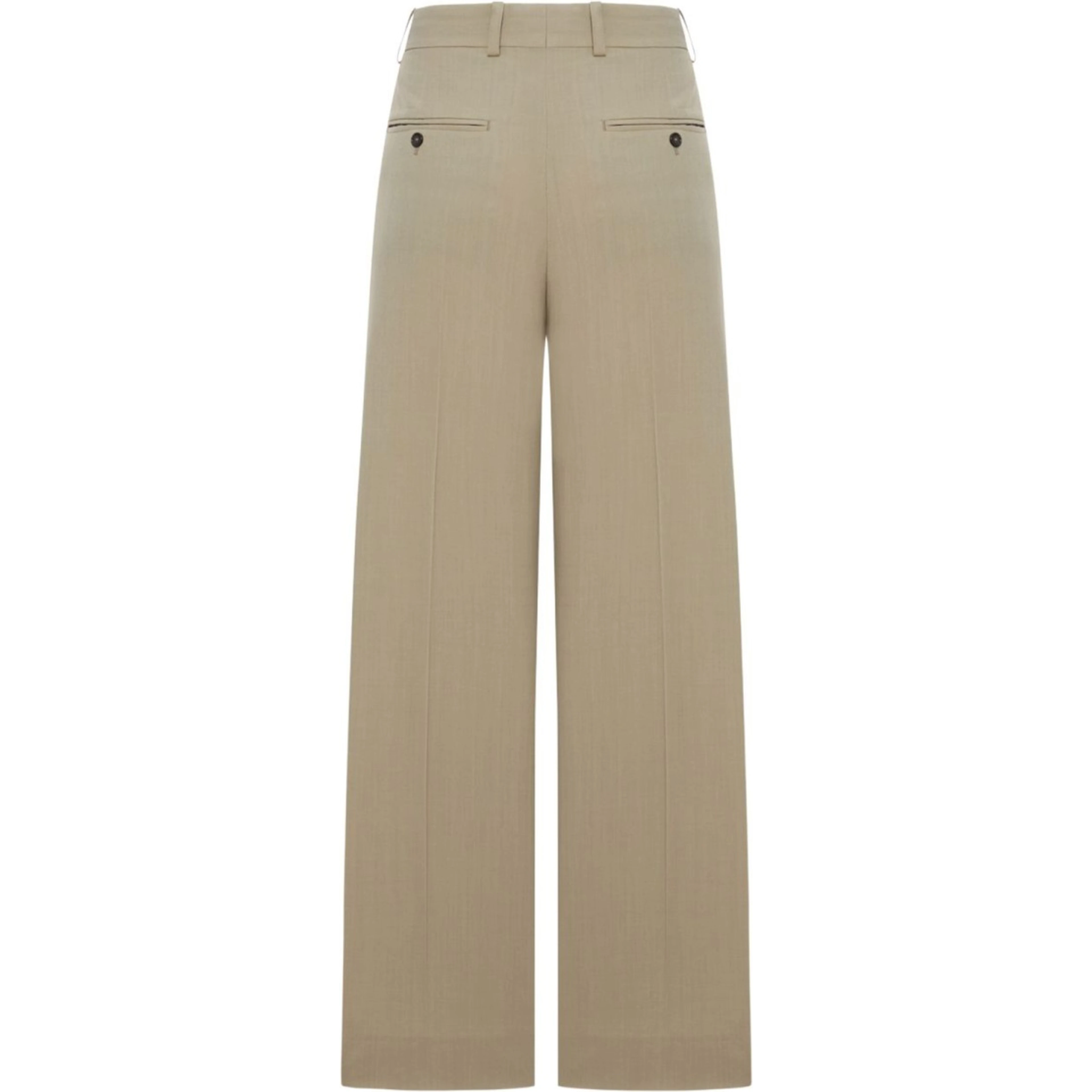WOOL BLEND TAILORED PANTS