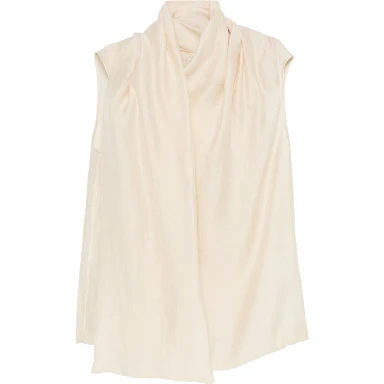 BLOUSE WITH SCARF