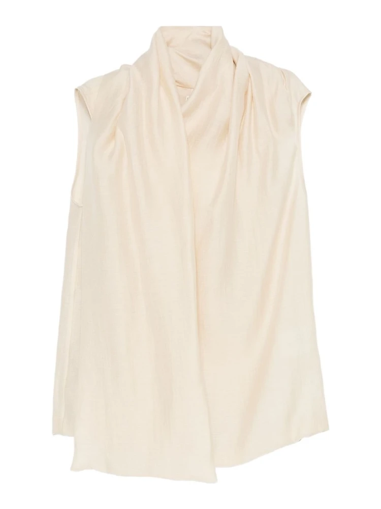 BLOUSE WITH SCARF
