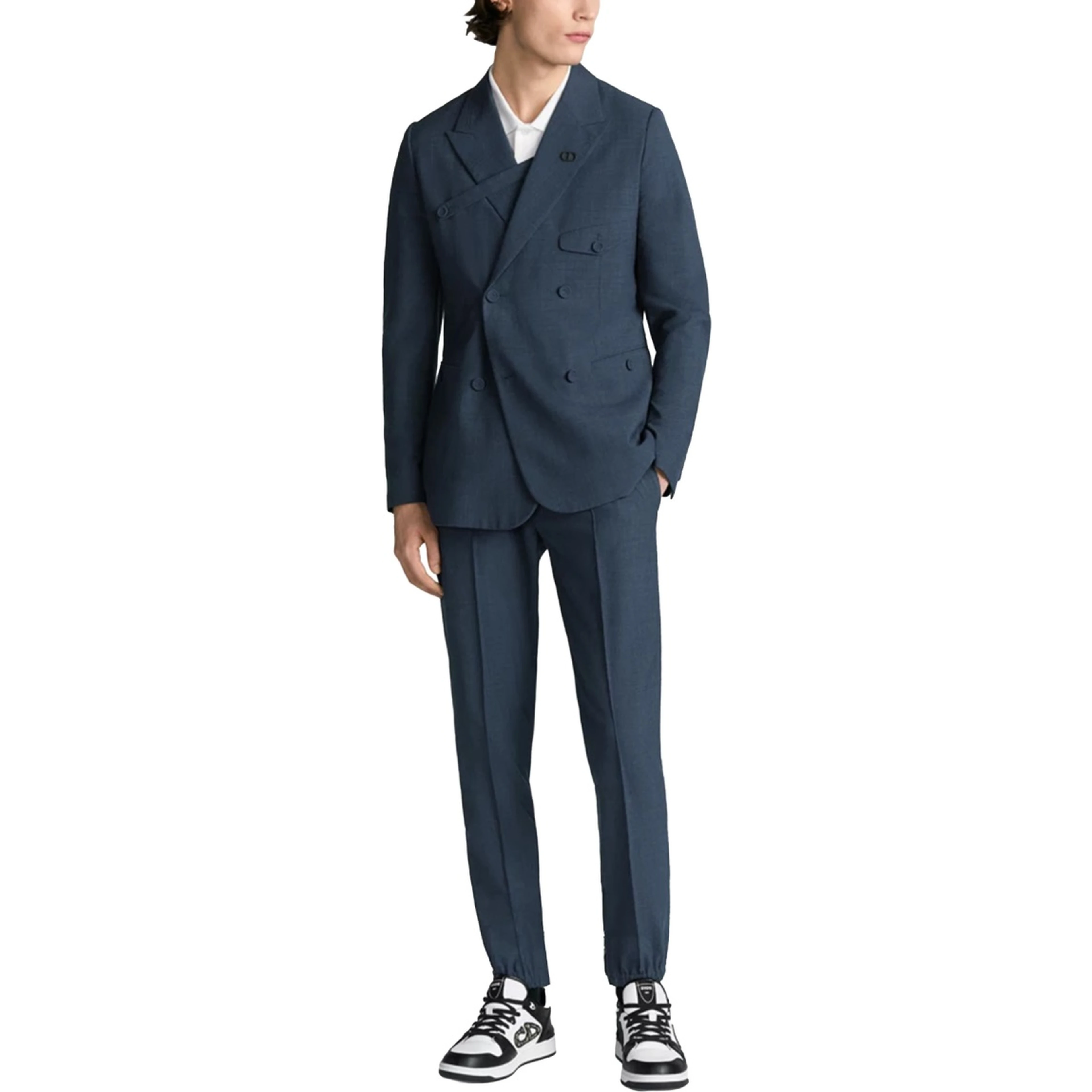 WOOL BLEND PANTS