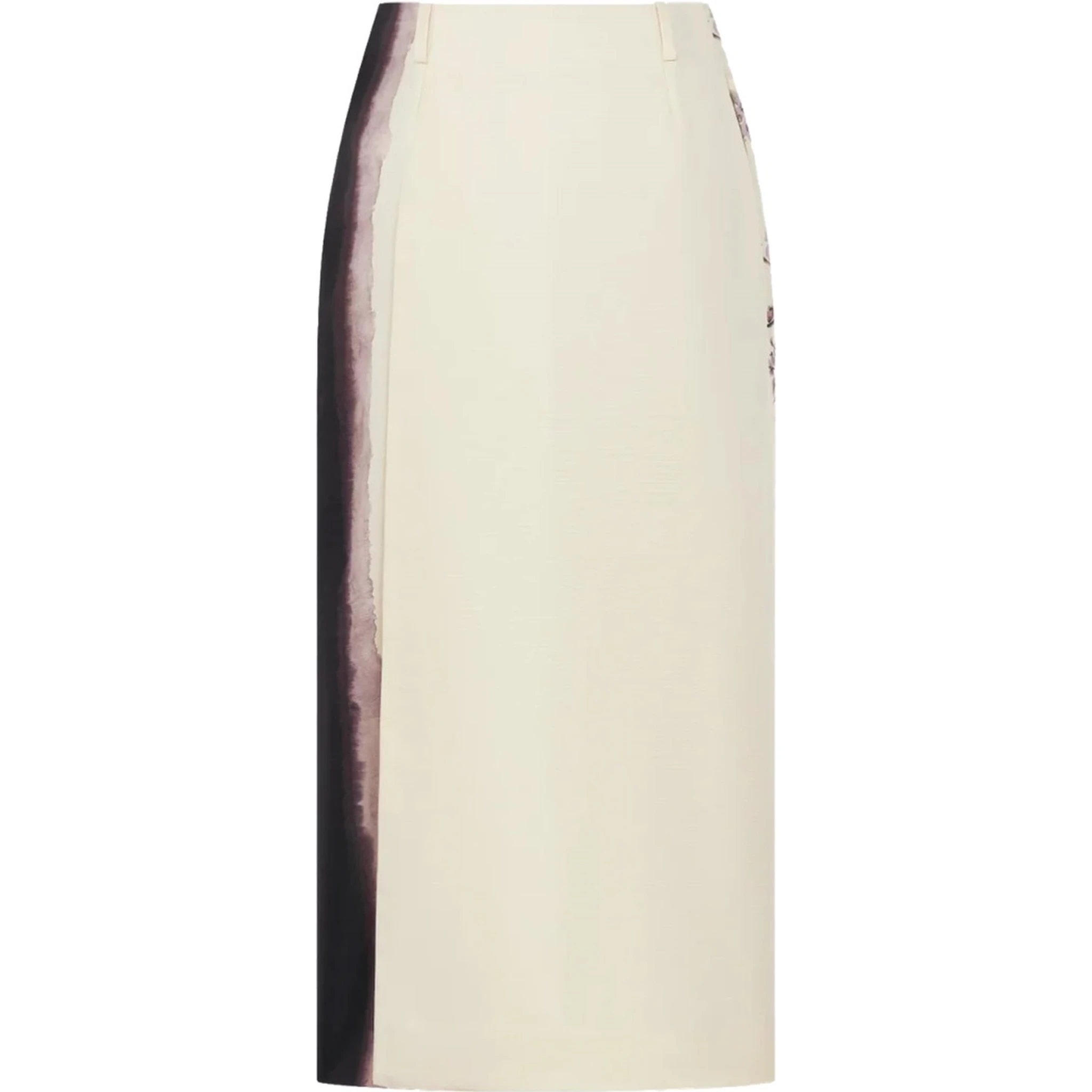 PRINTED MIDI SKIRT
