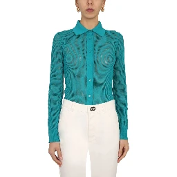 MESH CARDIGAN