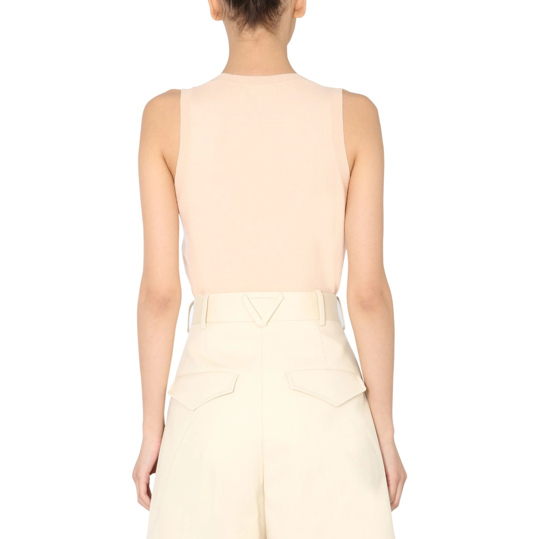 LIGHT SWEATER WITHOUT SLEEVES