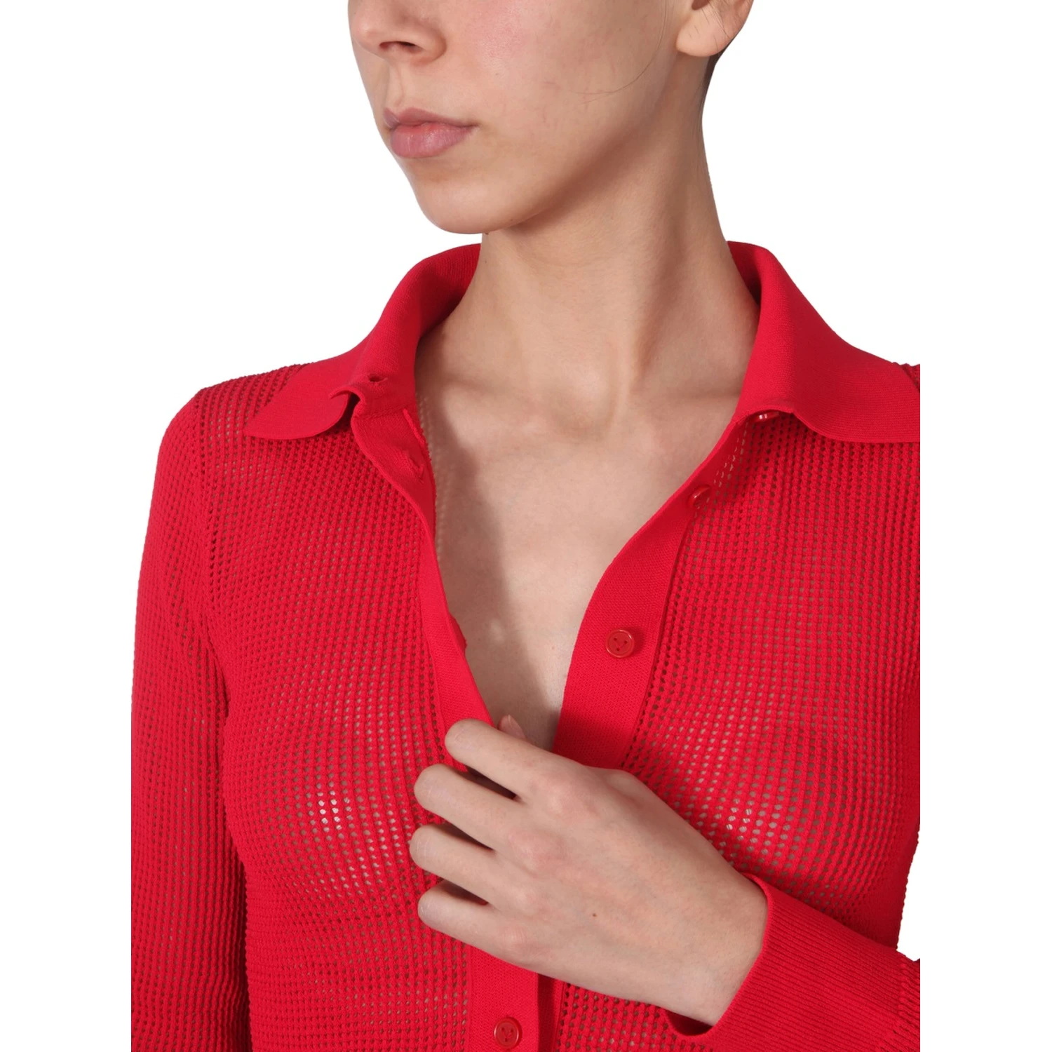 MESH CARDIGAN