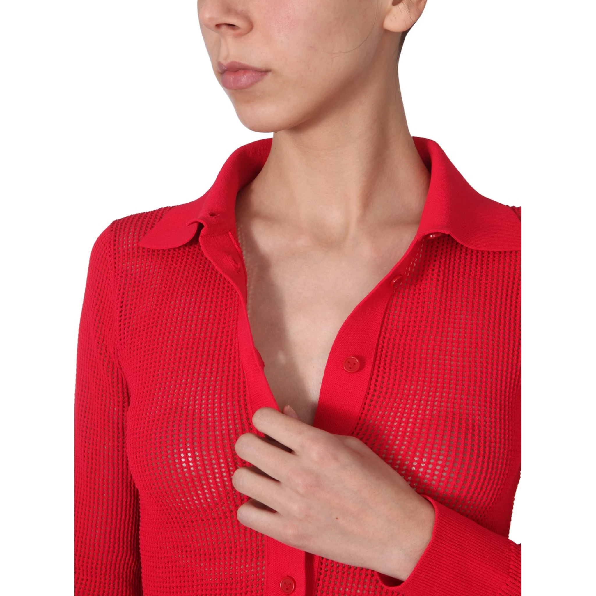 MESH CARDIGAN